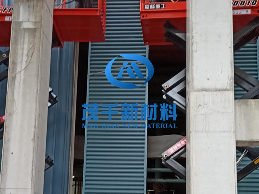 電廠用鋁合金雙層電動防雨百葉窗